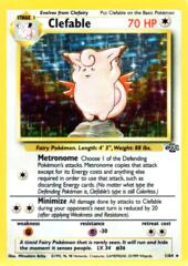 Clefable - 1/64 - Holo Rare - Unlimited Edition